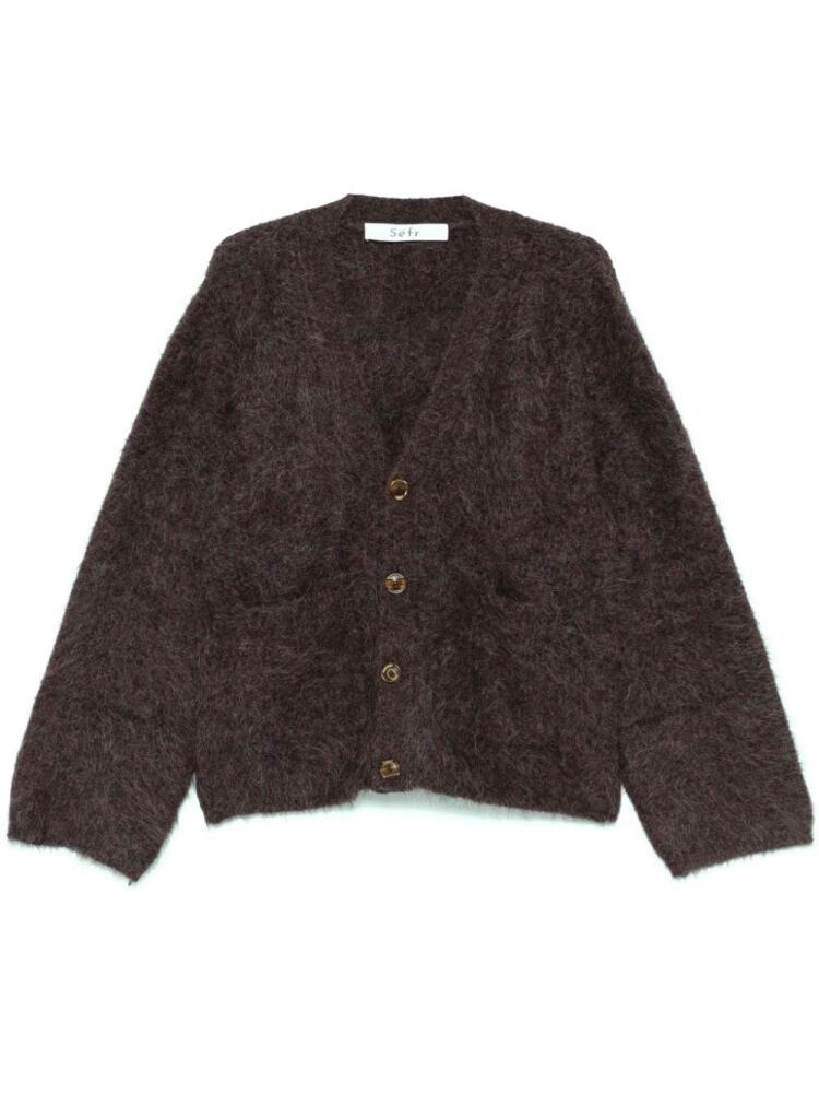 Séfr Lee cardigan - Purple Cover