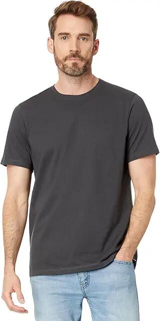 Hurley Explore Icon Short Sleeve Tee (Dark Stone Grey) Men's Clothing Cover