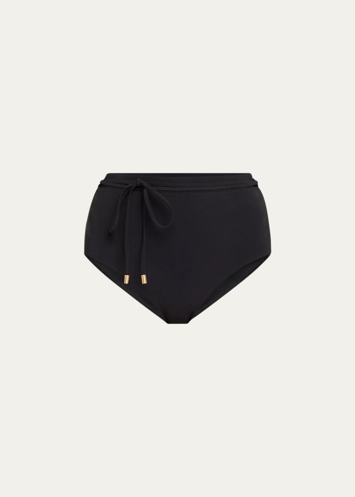 Zimmermann Halliday High-Waist Bikini Bottoms Cover