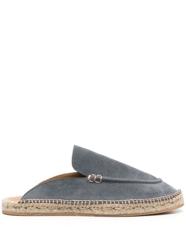 Scarosso suede jute-sole espadrilles - Grey Cover