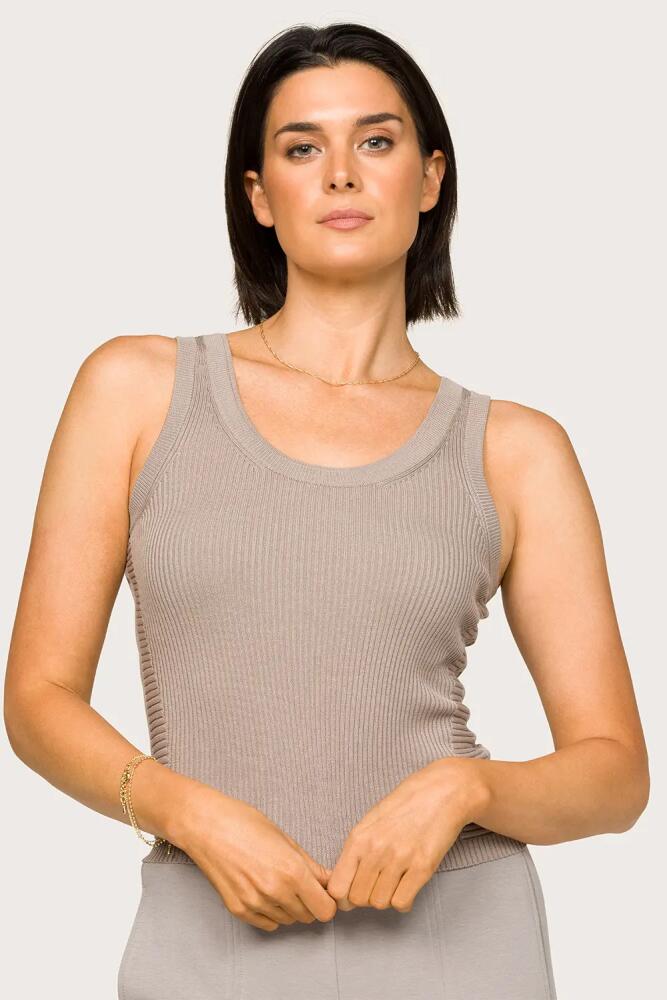 ALALA Vida Knit Tank in Stone Cover