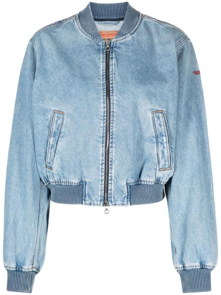 Diesel De-Kiddo denim bomber jacket - Blue Cover