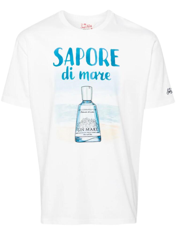 MC2 Saint Barth Gin Sapore cotton T-shirt - White Cover