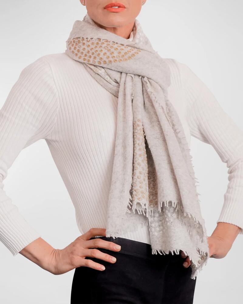 Ian Saude Scattershot Cashmere Scarf Cover