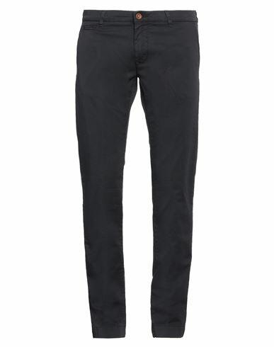 Hand Picked Man Pants Midnight blue Cotton, Polyester Cover