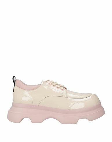 Jeannot Woman Lace-up shoes Ivory Leather Cover