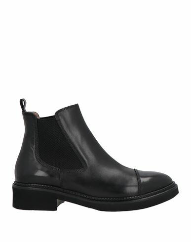 Calpierre Woman Ankle boots Black Leather Cover