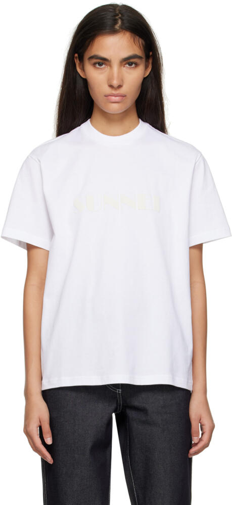 SUNNEI SSENSE Exclusive White T-Shirt Cover