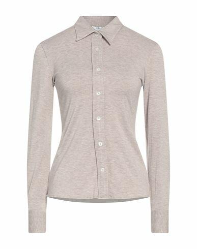 Caliban Woman Shirt Sand Viscose, Elastane Cover