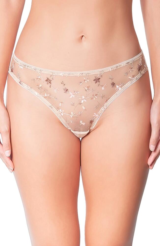 Huit Reveuse Tanga in Champagne Cover