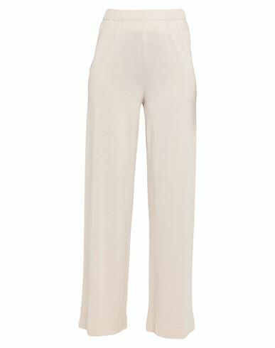 Soallure Woman Pants Beige Viscose, PBT - Polybutylene terephthalate Cover