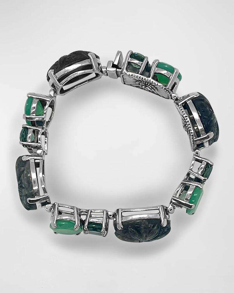 Stephen Dweck Labradorite and Green Chalcedony Bracelet Cover