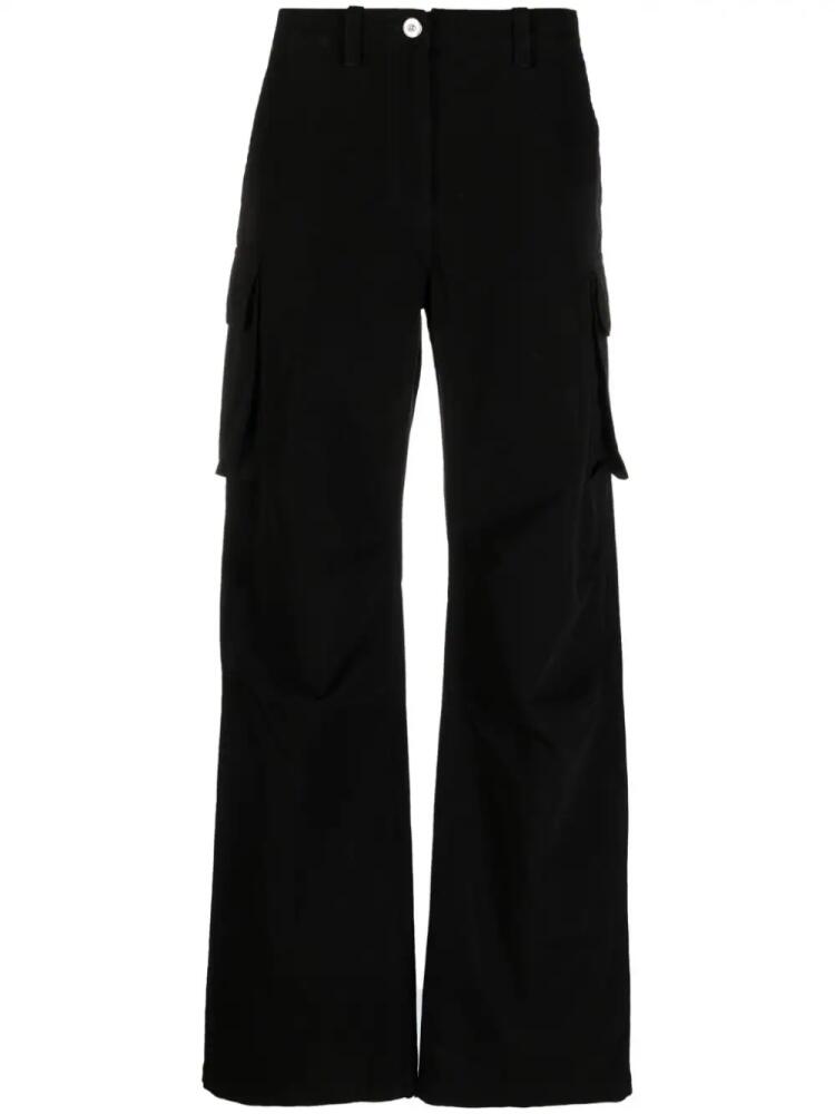 OUR LEGACY high-waist cotton trousers - Black Cover