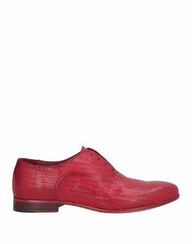 Jp/david Woman Lace-up shoes Red Leather Cover