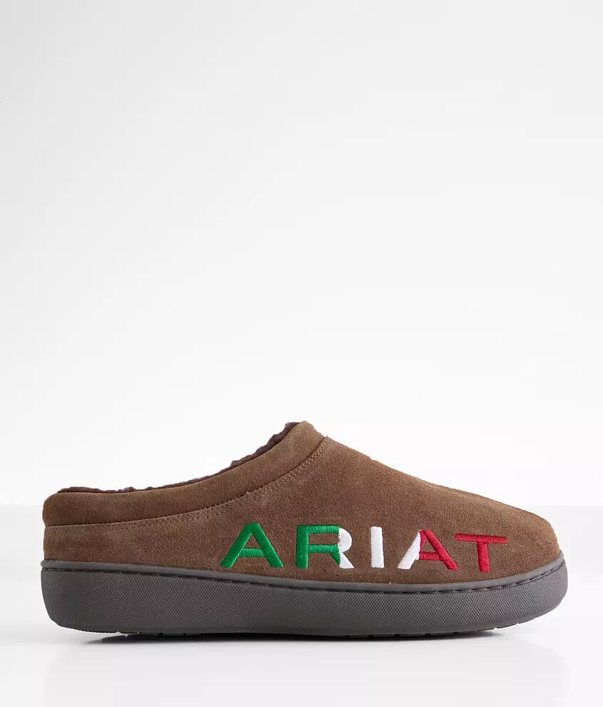 Ariat Logo Leather Clog Slipper Cover