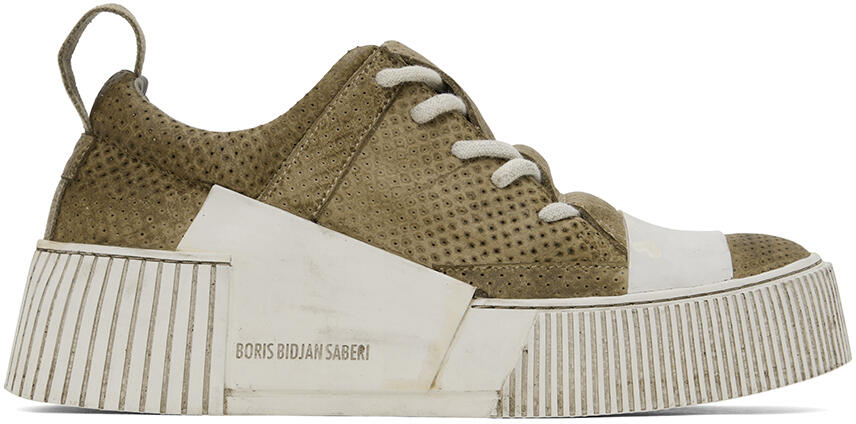 Boris Bidjan Saberi Taupe Bamba 2.1 Sneakers Cover