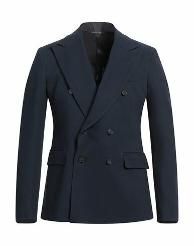 Brian Dales Man Blazer Midnight blue Cotton Cover