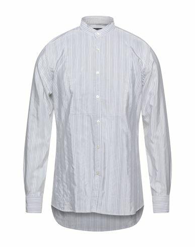 Messagerie Man Shirt Grey Cotton, Linen Cover