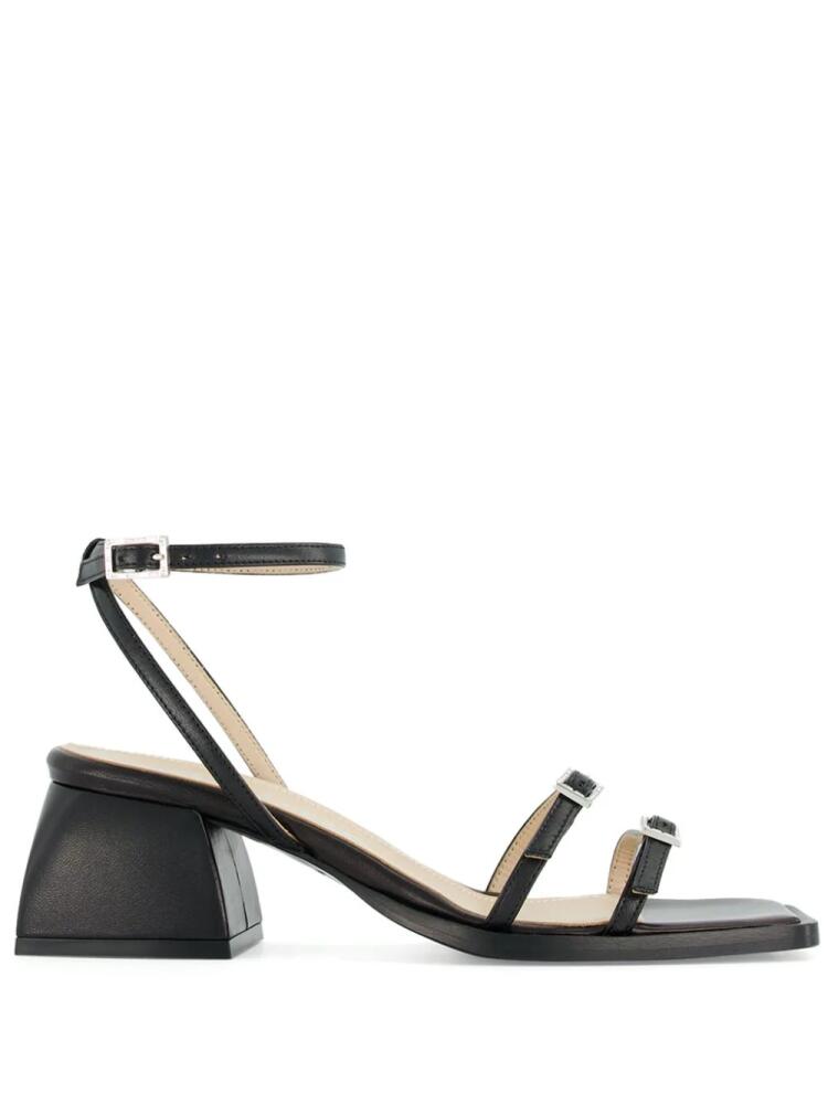 Nodaleto Bulla Laetitia leather sandals - Black Cover