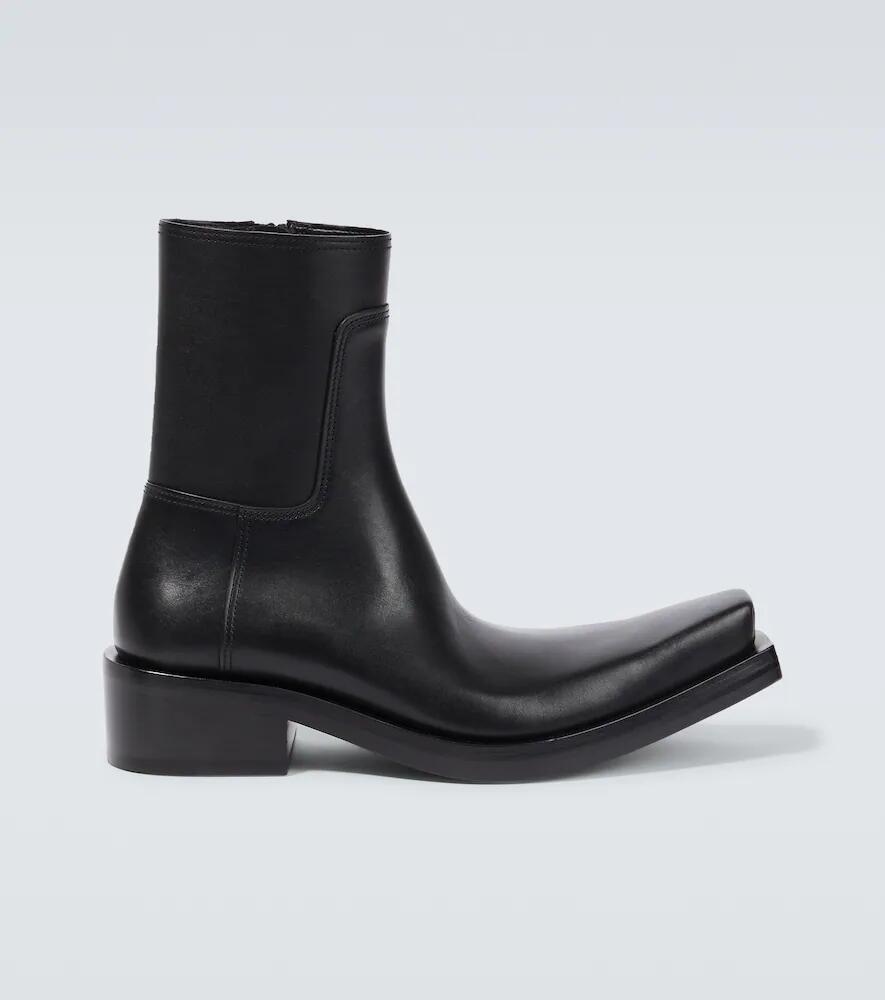 Balenciaga Santiago leather boots Cover