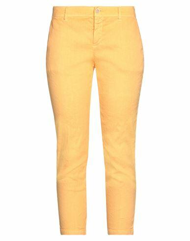 120% Lino Woman Pants Mandarin Linen, Cotton, Elastane Cover