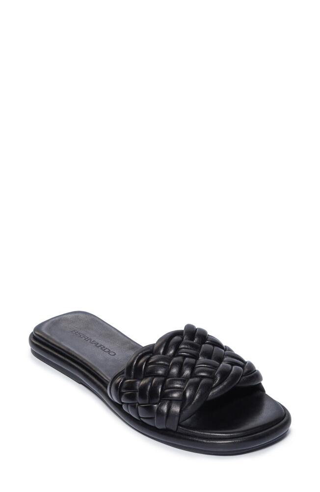 Bernardo Footwear Troy Slide Sandal in Black Cover