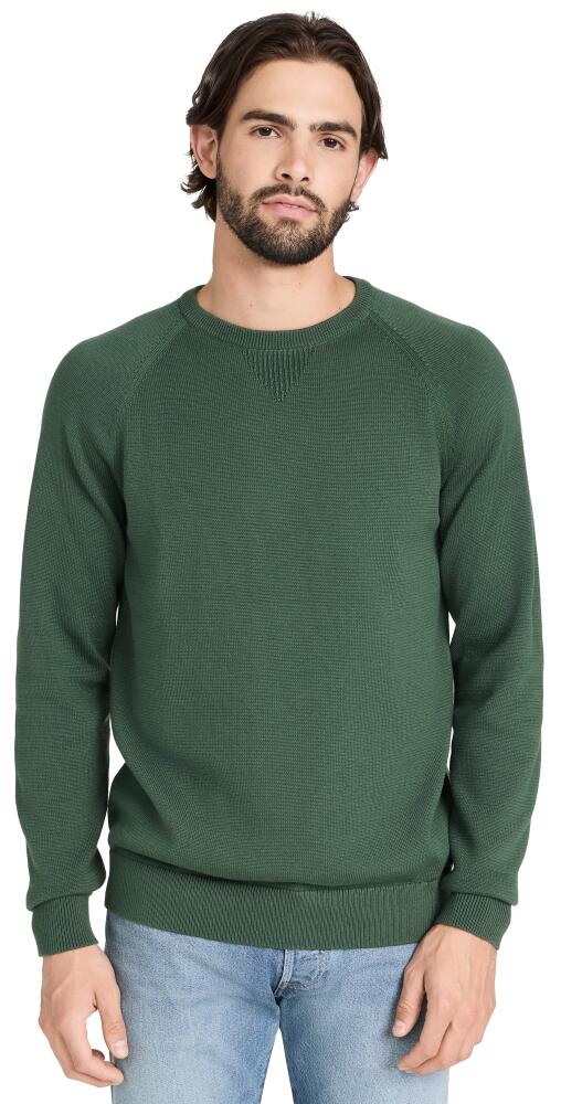 Rhone Dubliner Crewneck Sweater Jungle Green Cover