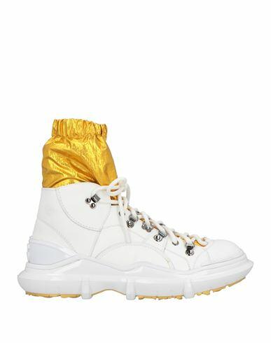 Dolce & gabbana Man Ankle boots White Polyester, Textile fibers, Polyamide Cover