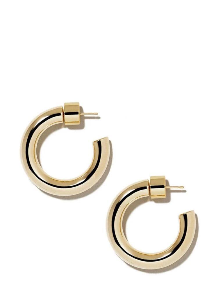 Jennifer Fisher Natasha polished-finish hoop earrings - Yellow Cover