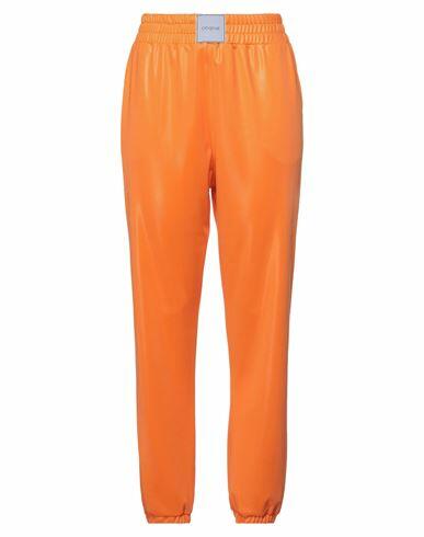 Cinqrue Woman Pants Orange Polyester Cover