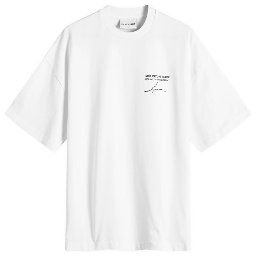 MKI Men's Resort T-Shirt in White Cover