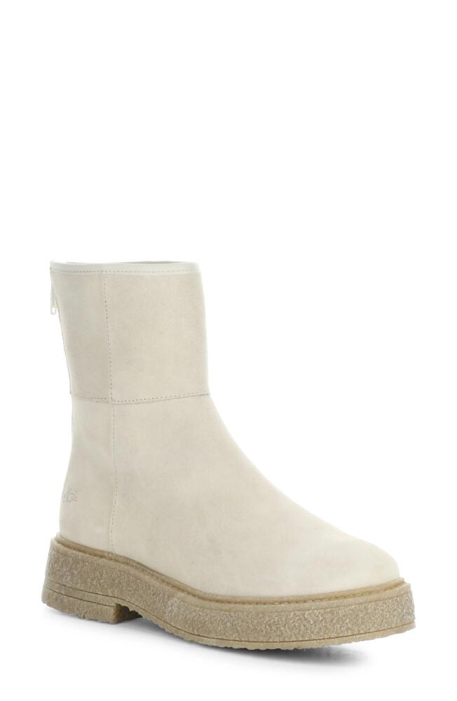 Bos. & Co. Sammy Faux Shearling Lined Waterproof Bootie in Antilope Suede Cover