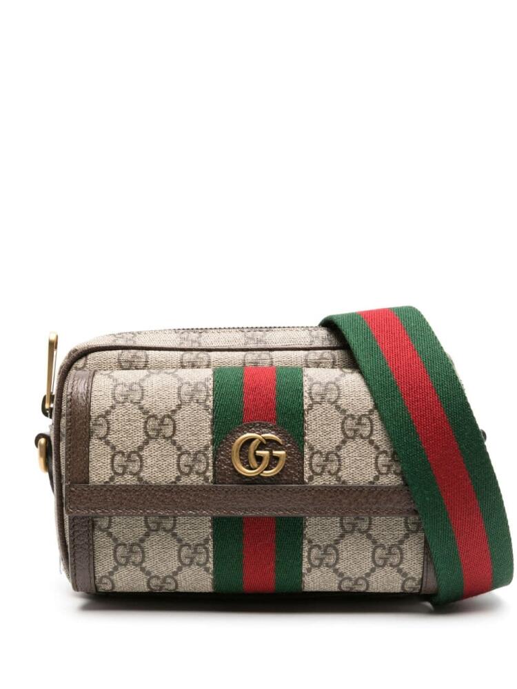 Gucci mini Ophidia GG shoulder bag - Neutrals Cover