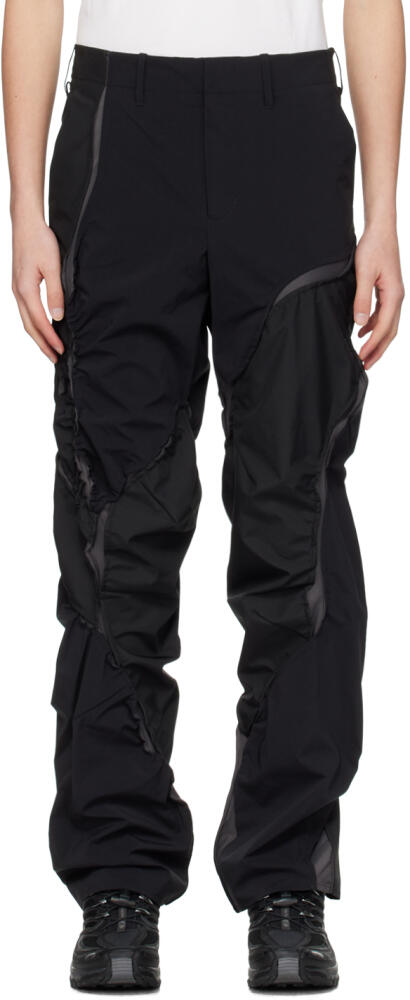 POST ARCHIVE FACTION (PAF) Black 6.0 Technical Left Trousers Cover