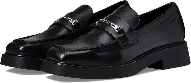 Vagabond Shoemakers Jillian Leather Chain Loafer (Black) Women's Shoes Cover