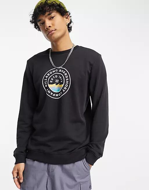 Billabong walled long sleeve T-shirt in black Cover