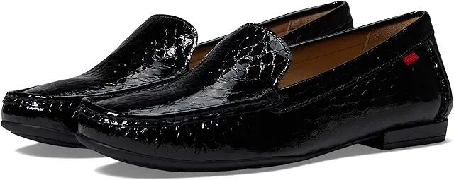 Marc Joseph New York Amsterdam (Black Croco Patent) Women's Shoes Cover