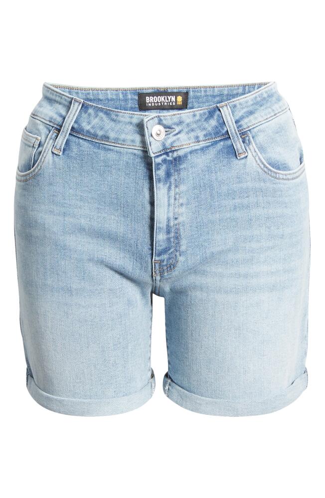 Brooklyn Industries Crown Brushed Denim Shorts in Light Brushed Denim Cover