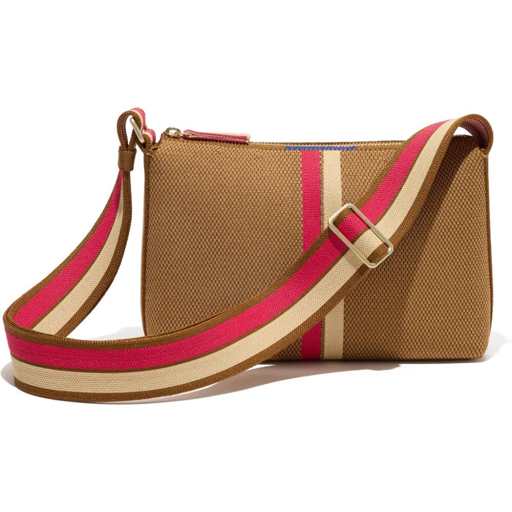 Rothy's The Casual Crossbody in Hazelnut Stripe Cover