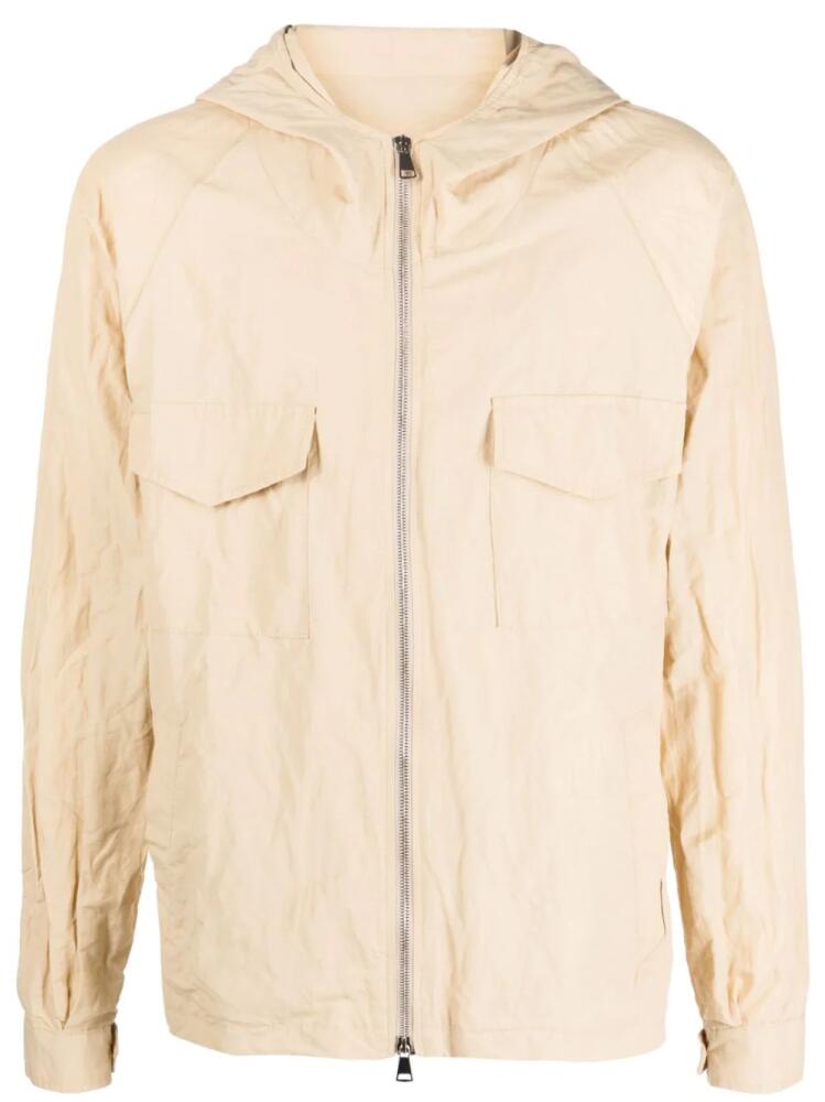 Costumein zip-up hooded jacket - Neutrals Cover