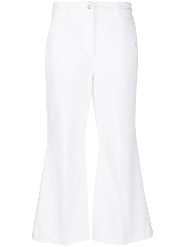 Fabiana Filippi high-rise flared jeans - White Cover