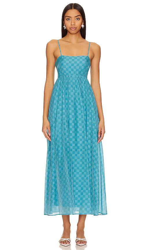 MINKPINK Lucille Maxi Dress in Teal Cover