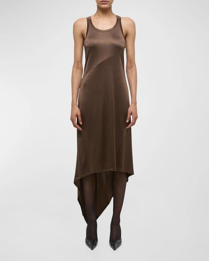 Helmut Lang Fluid High-Low Tank Dress Cover