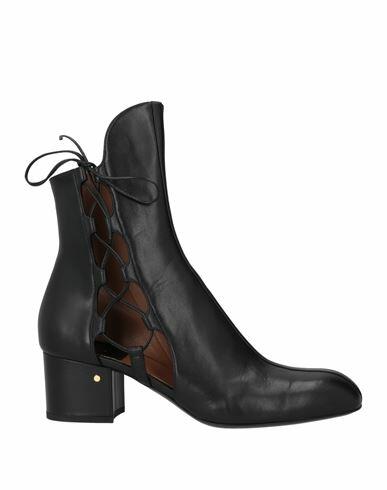 Laurence Dacade Woman Ankle boots Black Leather Cover