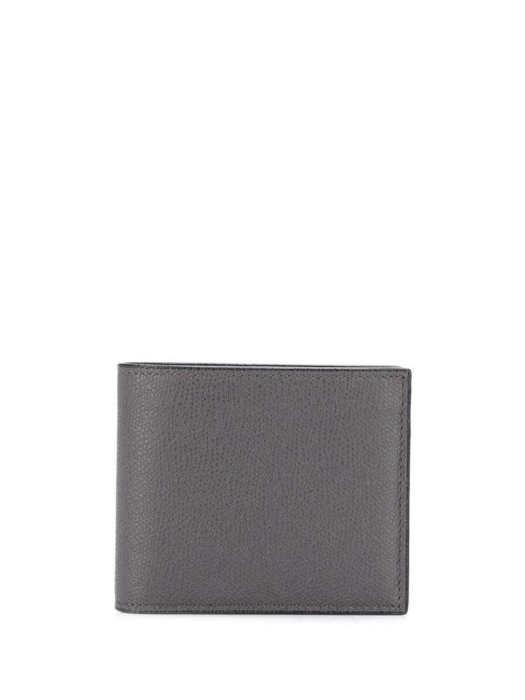 Valextra smooth square wallet - Grey Cover