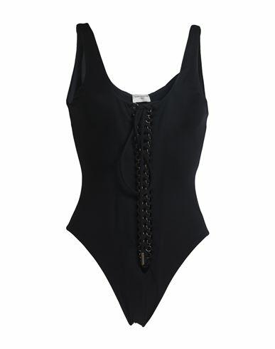 Saint Laurent Woman One-piece swimsuit Black Polyamide, Elastane Cover