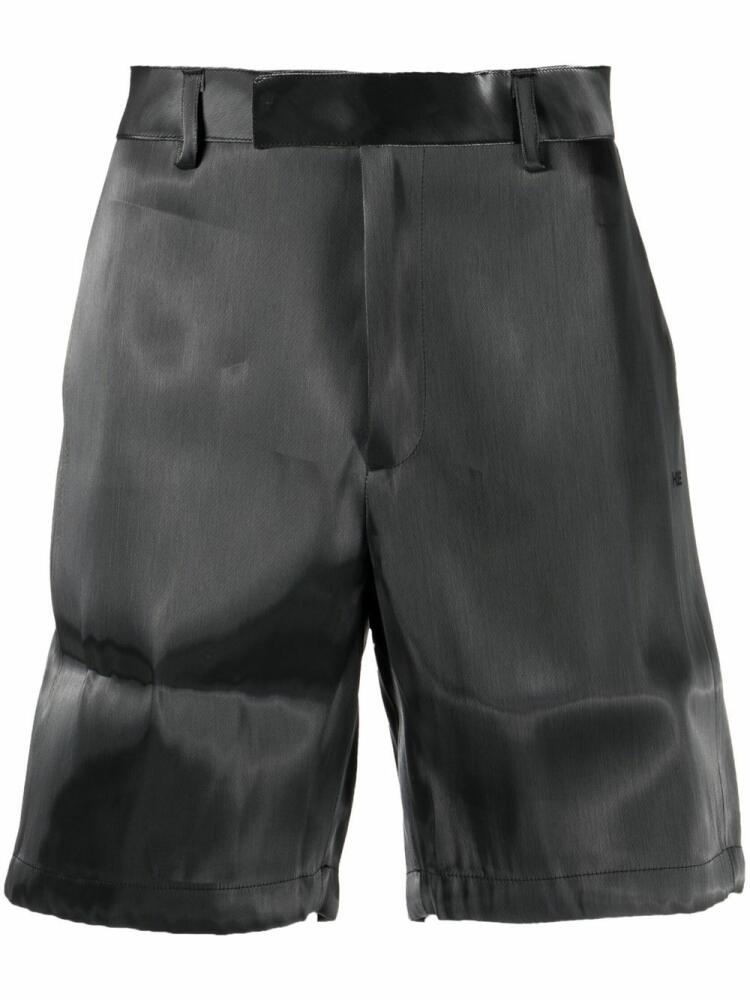 HELIOT EMIL Liquid Metal bermuda shorts - Grey Cover