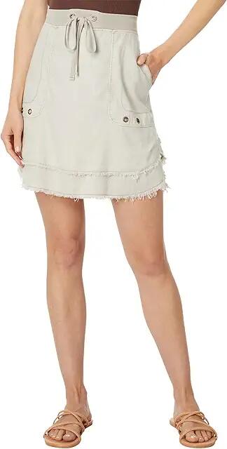 XCVI Hargen Tiered Skirt (Whitecap) Women's Skirt Cover