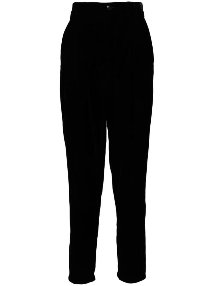 Giorgio Armani velvet trousers - Black Cover