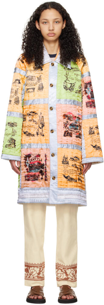 Bode Multicolor Western Souvenir Coat Cover